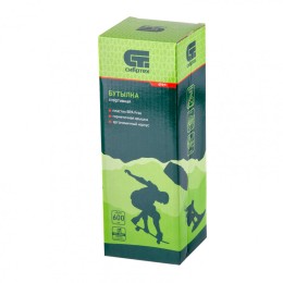 Сибртех Бутылка спортивная 600 мл 69491