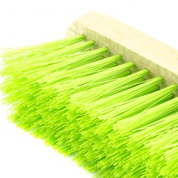 Сибртех Щетка деревянная для подметания пола, 280 мм, 5 рядов, прямая тулейка с резьбой, без черенка 84614