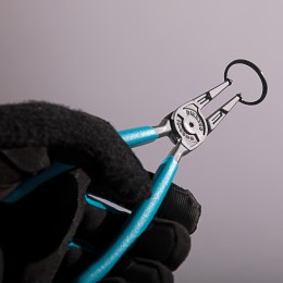 Gross Съемник, 175 мм, для внутренних стопорных колец (19-60 мм), прямые губки (сжим) 18342