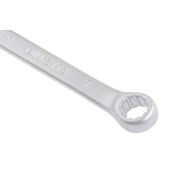 Matrix Ключ комбинированный, 7 мм, CrV, матовый хром 15103