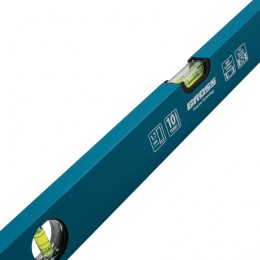 Gross Уровень алюминиевый усиленный, 600 мм, 3 глазка 33625