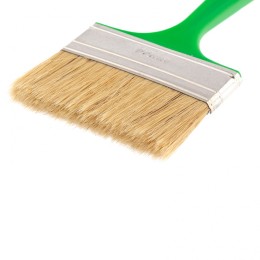 Сибртех Кисть флейцевая Эксперт , 100 x 8, натуральная щетина, пластиковая ручка 83310