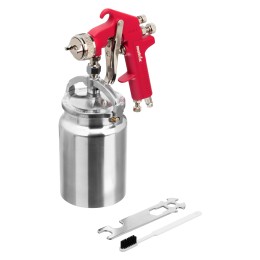 Matrix Краскораспылитель HP пневмат. с нижним бачком V= 1 л, сопло диаметром 1.8 мм 57323