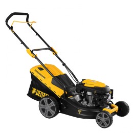 Denzel Газонокосилка бензиновая GLD-460, 146 куб.см, ширина 46 см, ручная, 7 уровней, травосборник 50 л 58802