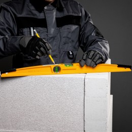 Denzel Уровень литой, 600 мм, 2 глазка, ударные площадки 34935