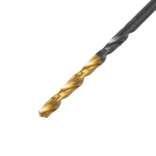 Сверло по металлу, 2 мм, HSS-Tin, Golden Tip, 10 шт. Denzel 717203