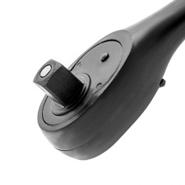 Gross Ключ-трещотка 1/2, 72 зуба, Comfort, с быстрым сбросом, CrV, двухкомпонентная рукоятка 14082