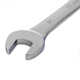 Matrix Ключ комбинированный трещоточный, 21 мм, CrV, зеркальный хром 14813