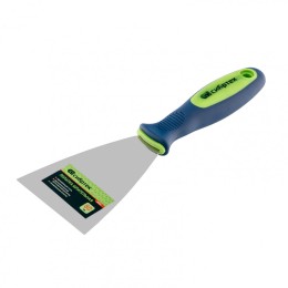 Сибртех Шпательная лопатка из нержавеющей стали, 80 мм, двухкомпонентная ручка 85524