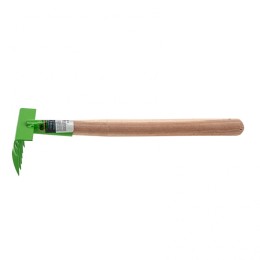 Сибртех Грабли витые 6 - зубые, 120 х 390 мм, стальные, деревянная рукоятка, Агроном, Россия, 61758