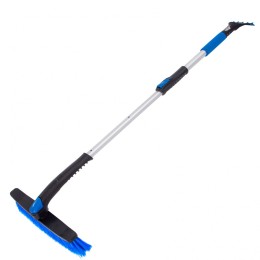 Барс Щетка-сметка для снега со скребком телескопическая 55324