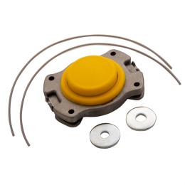 Denzel Головка триммерная универсальная алюминий, шайба 8 мм, 10 мм 96363