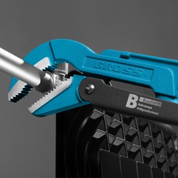 Gross Ключ трубчатый рычажный 1.5, №2, цельнокованый, CrV, тип "B" 15622