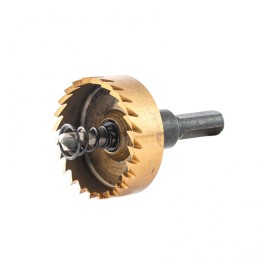 Denzel Коронка по металлу HSS, 41 мм, нитридтитановое покрытие 724113