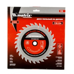Matrix Пильный диск по дереву, 250 х 32 мм, 36 зубьев, кольцо 30/32 Professional73298