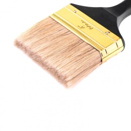 Matrix Кисть плоская Профи 4 , натуральная щетина, пластмассовая ручка 83165