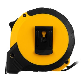 Denzel Рулетка 10м х 25мм, двухкомп. корпус, кнопка-пауза// 31545