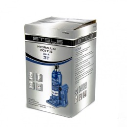 Stels Домкрат гидравлический бутылочный, 3 т, H подъема 178-343 мм 51096