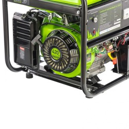 Сибртех Генератор бензиновый БС-6500Э, 5.5 кВт, 230В, четырехтактный, 25 л, электростартер 94548