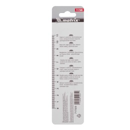 Matrix Сверло по металлу, 5 мм, HSS, нитридтитановое покрытие, цилиндрический хвостовик 717500