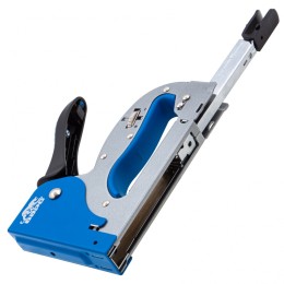 Барс Степлер металлический, регулировка удара, двухкомпонентная рукоятка, тип скобы: 53, 4-14 мм 40003