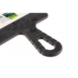 Сибртех Шпатель из нержавеющей стали, 200 мм, зуб 4 х 4 мм, пластмассовая ручка 85456