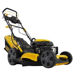 Denzel Газонокосилка бензиновая GLD-520SP-VE, 196 см3, ширина 52 см, привод, вариатор, электрический старт, 60 л 58806