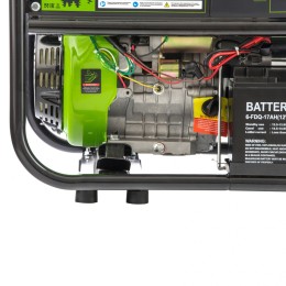 Сибртех Генератор бензиновый БС-6500Э, 5.5 кВт, 230В, четырехтактный, 25 л, электростартер 94548