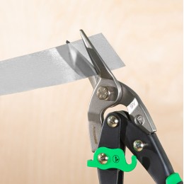 Gross Ножницы по металлу "Piranha", 250 мм, прямой и правый рез, сталь СrMo, двухкомпонентные рукоятки 78323