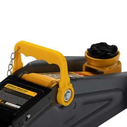 Denzel Домкрат гидравлический подкатной с фиксатором, 2 т, 130-330 мм, в кейсе 51154