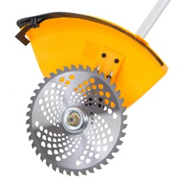 Denzel Триммер бензиновый DT 43, 43 см3, 2.5 л. с, неразъемная штанга, состоит из 2 частей 96224