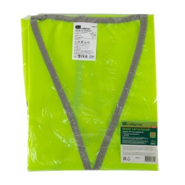 Сибртех Жилет сигнальный, желтый, размер XL 89515