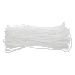Palisad Шнур бельевой полипропиленовый с сердечником, 3 мм, L 20 м, белый, Home 937065