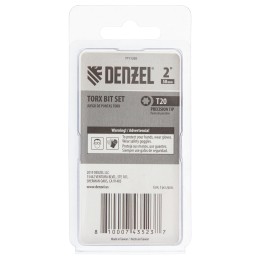Denzel Бита T20x50, 5 шт.// 7711320