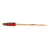 Кисть круглая № 2 (20 мм), натуральная щетина, деревянная ручка 82072