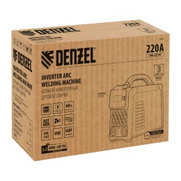 Denzel Аппарат инвертор. дуговой сварки SDM-220 Top, 220 А, ПВ 60% 94357