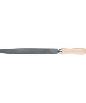 Сибртех Напильник плоский, 150 мм, деревянная ручка 16223