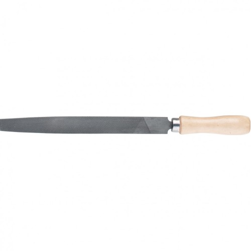 Напильник плоский, 150 мм, деревянная ручка Сибртех 16223