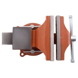 Sparta Тиски слесарные, 125 мм, поворотные, с наковальней 186255