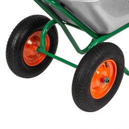 Palisad Тачка садово-строительная, 2-х колесная, усиленная, грузоподъемность 320 кг, объем 100 л 689860