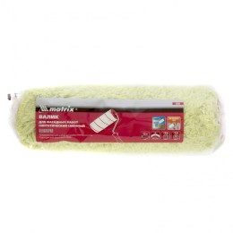 Matrix Валик сменный для фасадных работ синтетический, 180 мм, ворс 18 мм, D 36 мм, D ручки 6 мм, полиакрил 80896