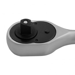 Stels Ключ-трещотка 3/8, 72 зуба, с быстрым сбросом, CrV 14026