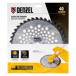 Denzel Диск для триммера , 255 х 25,4 40 зубьев 96381
