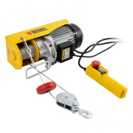 Denzel Тельфер электрический TF-500, 0.5 т, 1020 Вт, высота 12 м, 10 м/мин 52012