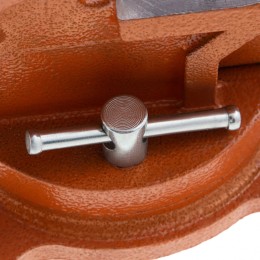 Sparta Тиски слесарные, 100 мм, поворотные, с наковальней 186235