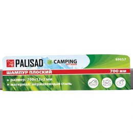 Palisad Шампур плоский, 700х12 х 2 мм, нержавеющая сталь, Camping ﻿69657