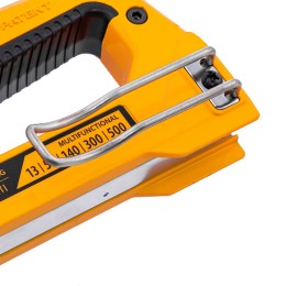 Denzel Степлер мебельный, тип 53 и 13, 6-14мм, тип 140, 10-14мм, тип 300, 15мм, тип 500, 15мм// 40215