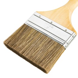 Matrix Кисть плоская Евро 4 , смешанная щетина, деревянная ручка 83082