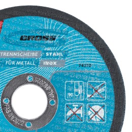 Gross Круг отрезной по металлу, 125 х 1.6 х 22 мм 74370