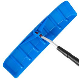 Sparta Скребок для уборки снега с крыш 610х140 мм, алюминиевая телескоп. рукоятка, длина 2-6 м// 61671